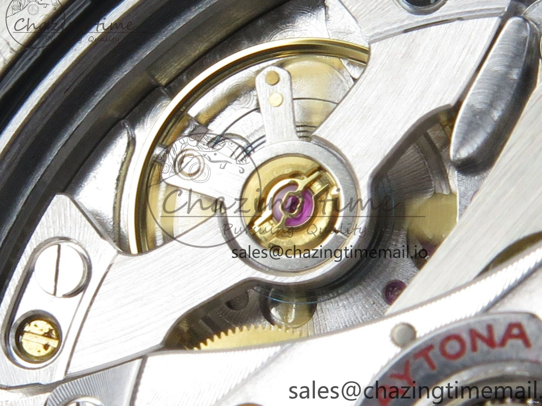 MiroTime 0122 Daytona 126519 VSF 1:1 Best Edition Black Silver Lume Dial on Oysterflex Strap VS4131 V2 (Weighted) DailyWear 324